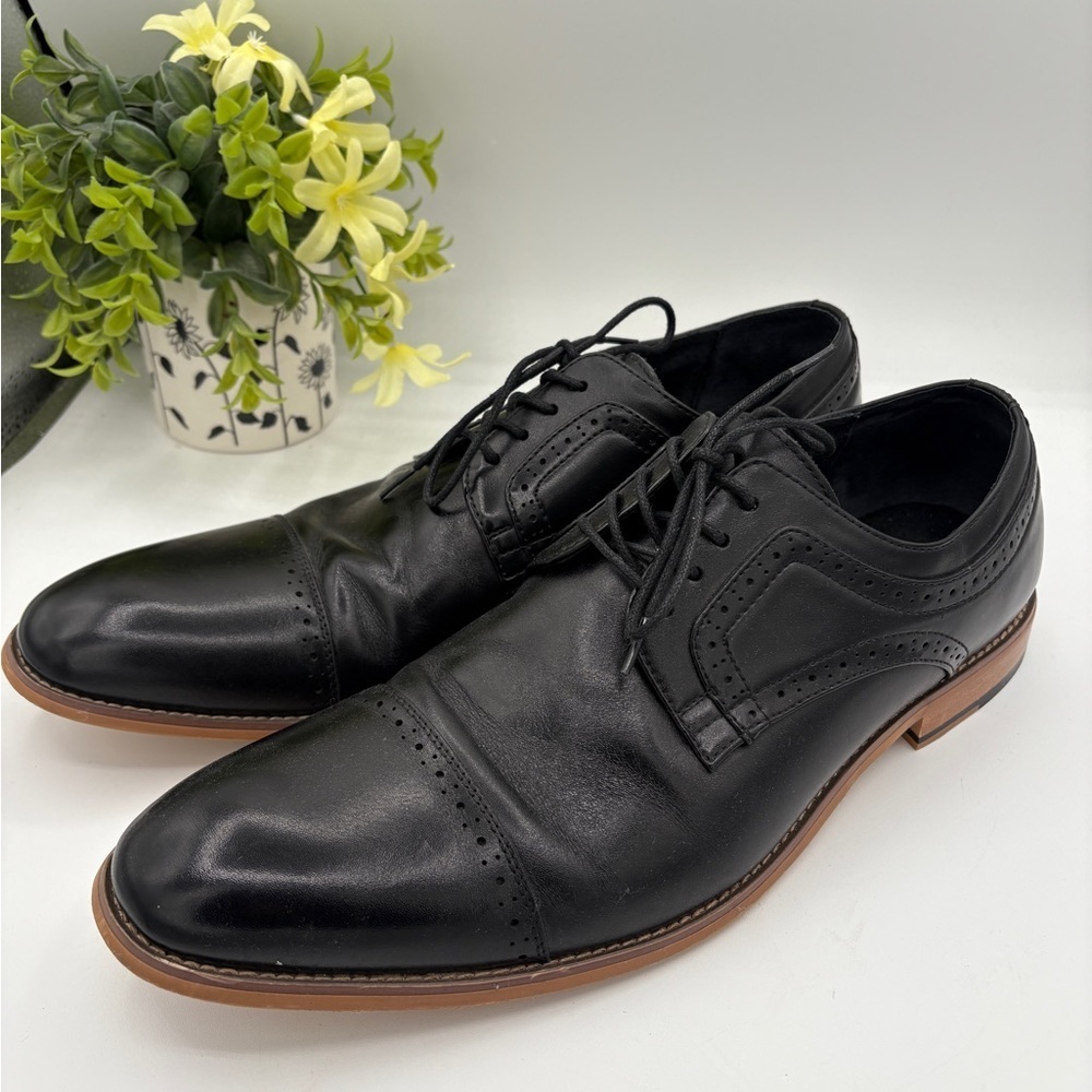 Stacy Adams Black Men’s Dress Shoes Size 14 M